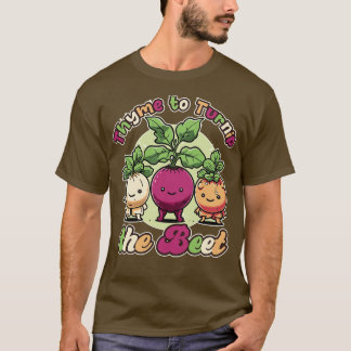 Camiseta Tome para tornar o Beet Engraçado Design de Vegan