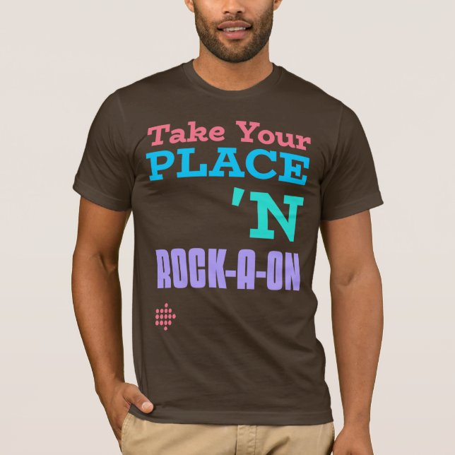 Camiseta Tome Seu Lugar ‘N Rock-A-O-N2 (Frente)