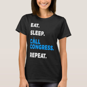 Camiseta Tome Sleep Chamar Congresso Repetir