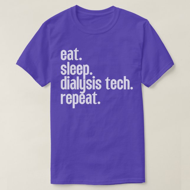 Camiseta Tome Sleep Dialisando Tech Repetir 5 (Frente do Design)
