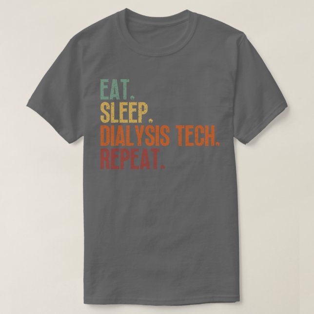Camiseta Tome Sleep Dialisando Tech Repetir 6 (Frente do Design)