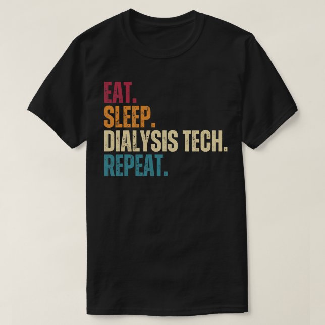 Camiseta Tome Sleep Dialisation Tech Repetir 2 (Frente do Design)