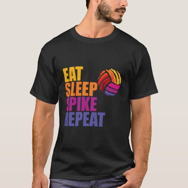 Camiseta Tome Spike Repetindo Voleibol (Frente)