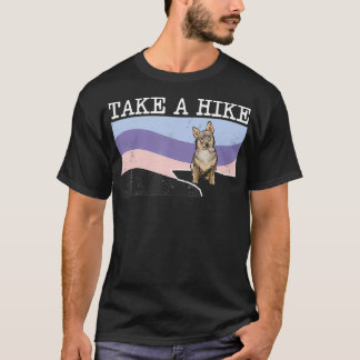 Camiseta Tome Um Caminho Gráfico Engraçado Do Vallhund, Em