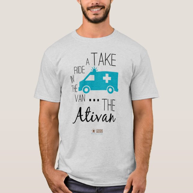 Camiseta Tome um passeio no T de AtiVan (Frente)
