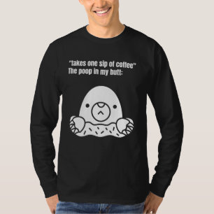 Camiseta Tome Um Sapo De Café Que O Poop Na Minha Bumbum Ap