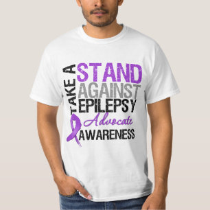 Camiseta Tome um suporte contra a epilepsia