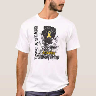 Camiseta Tome um suporte contra o cancer da infância