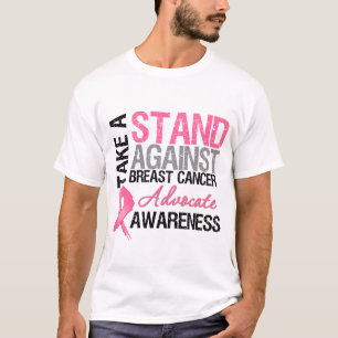 Camiseta Tome um suporte contra o cancro da mama