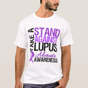 Camiseta Tome um suporte contra o lúpus