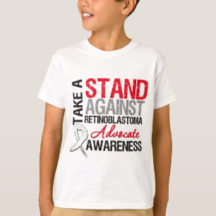Camiseta Tome um suporte contra Retinoblastoma