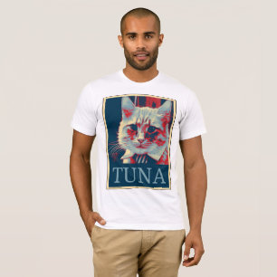 Camiseta Tome um suporte… para o atum? Sim nós podemos!