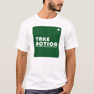 Camiseta Tome uma ação inspiradora