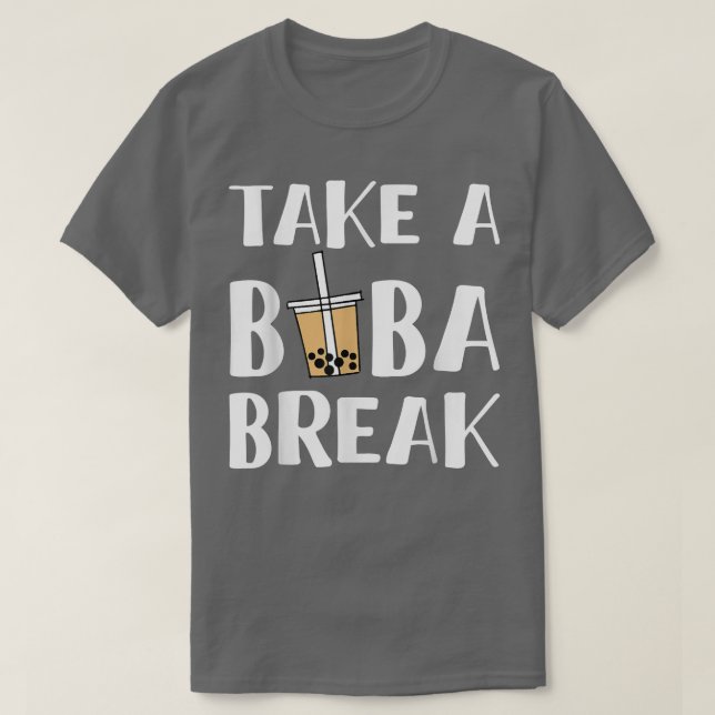 Camiseta Tome Uma Bolha Boba Break Tea 1640 (Frente do Design)