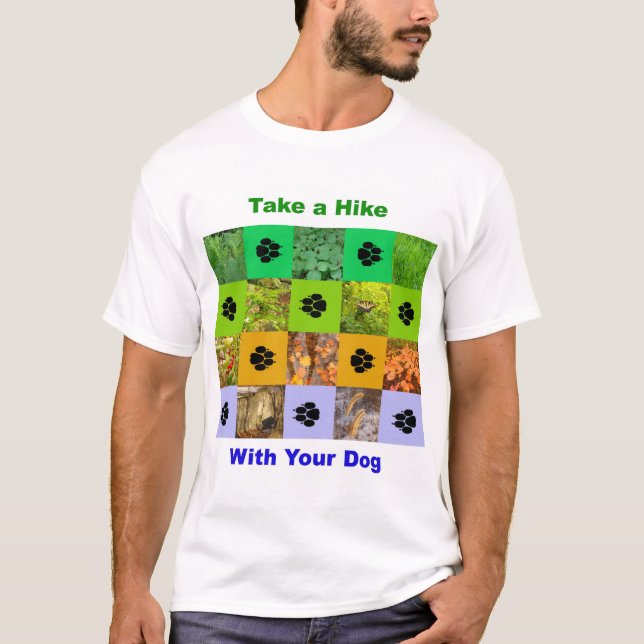 Camiseta Tome uma caminhada (Frente)