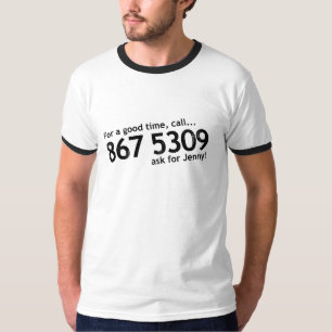 Camiseta Tommy 867 5309 Tutone