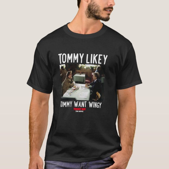 Camiseta Tommy Boy Tommy Likey (Frente)