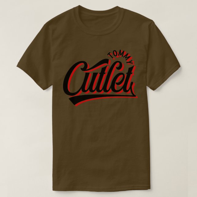 Camiseta Tommy DeVito Conhecido Como Tommy Cutlets v6 (Frente do Design)