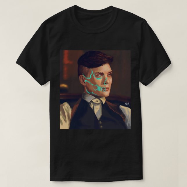 Camiseta Tommy Shelby Peaky Bli, irmãos Grace (1) (Frente do Design)