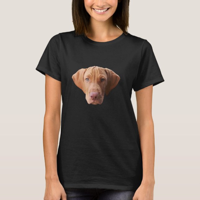 Camiseta Tommy the Vizsla Puppy (Frente)