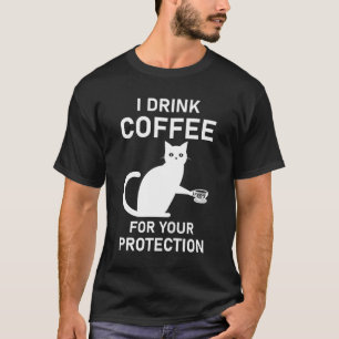 Camiseta Tomo Café Para A Sua Proteção