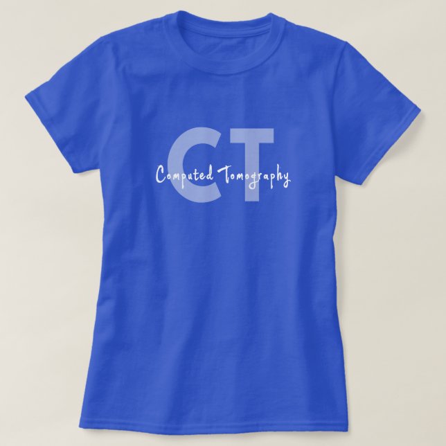 Camiseta Tomografia computadorizada (Frente do Design)