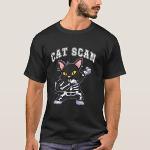 Camiseta Tomografia de Gato Raio-X de Gato Radiologia Amant
