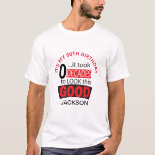Camiseta Tomou as décadas 0 para olhar este bom - idade de