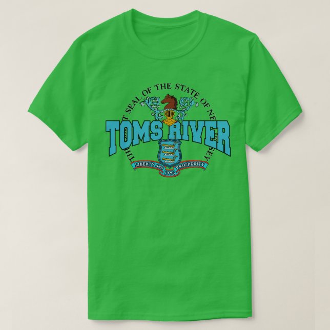 Camiseta Toms River New Jersey StateUSA (Frente do Design)