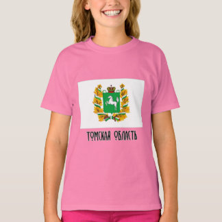 Camiseta Tomsk Oblast Flag