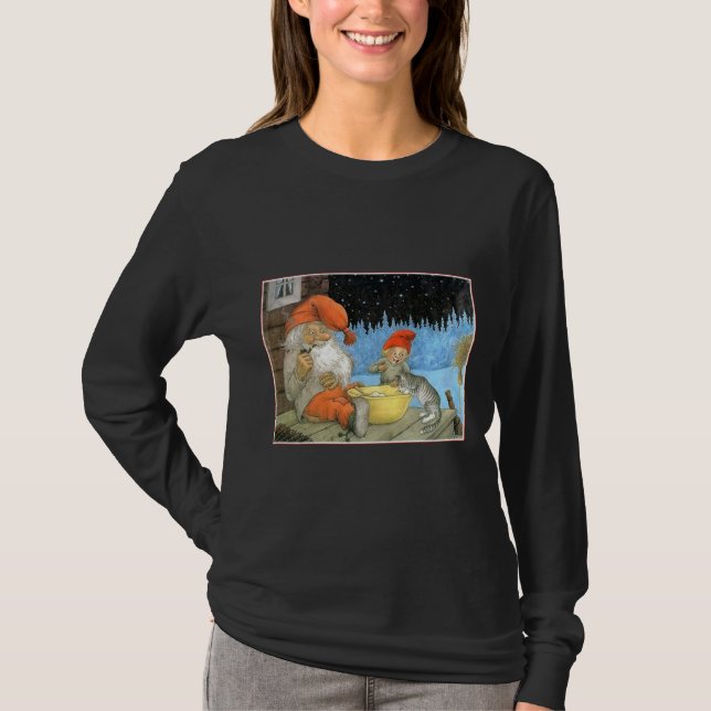 Camiseta Tomte Nisse, aka Papai Noel (Frente)