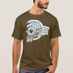 Camiseta Ton Avião Militar de Combatente de Jato