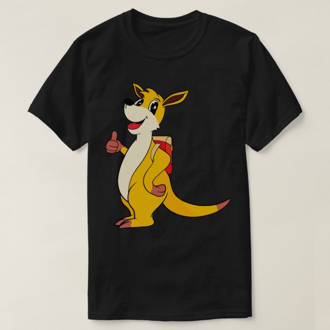 Camiseta Ton Kangaroo Kids School Austrália (Frente do Design)