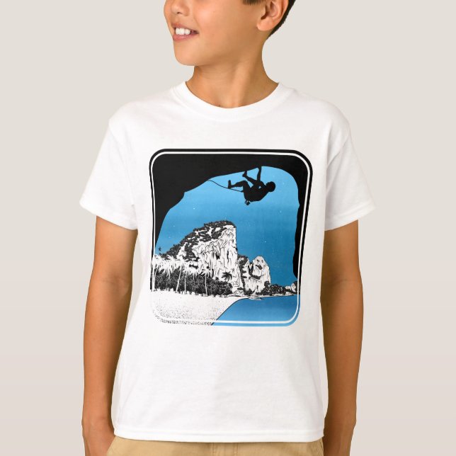 Camiseta Tonasi Railei Beach Rock Escalando (Frente)