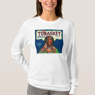 Camiseta Tonasket Apple etiqueta - Tonasket, WA