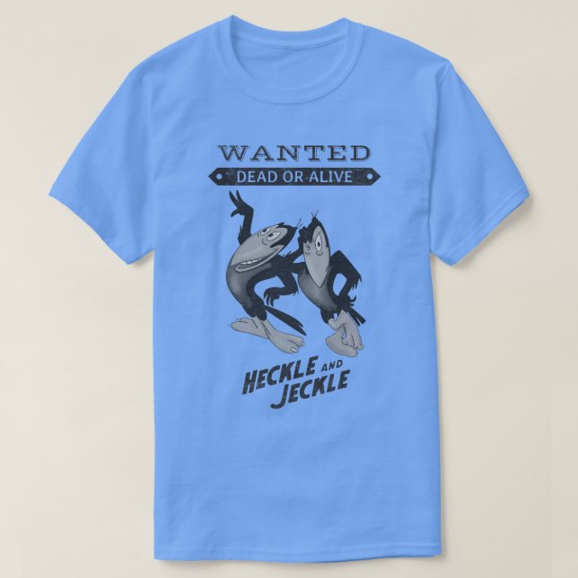 Camiseta Toneladas de Heckle e Jeckle (Frente do Design)