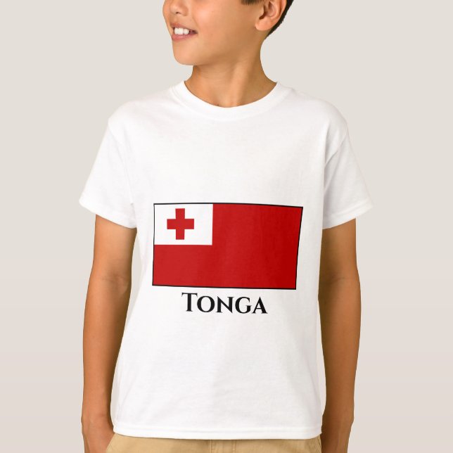Camiseta Tonga Flag (Frente)