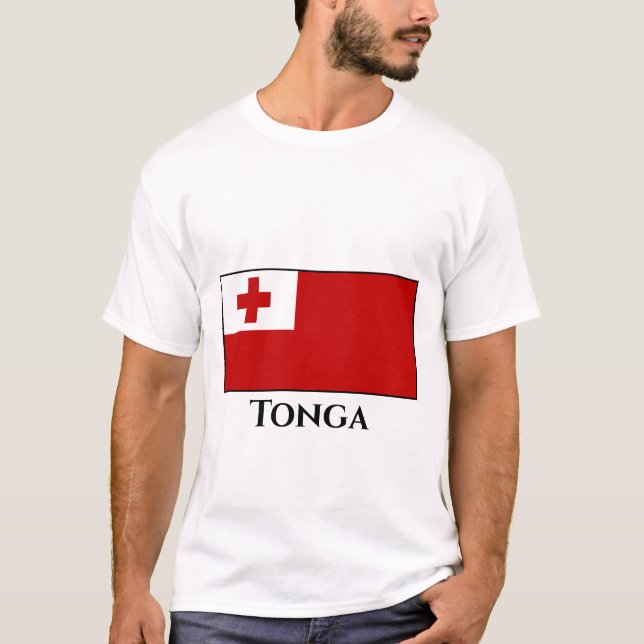 Camiseta Tonga Flag (Frente)