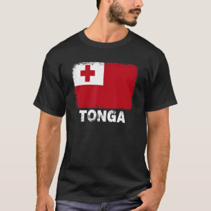 Camiseta Tonga Flag Suporta Tonga Pessoas Mulheres Homens