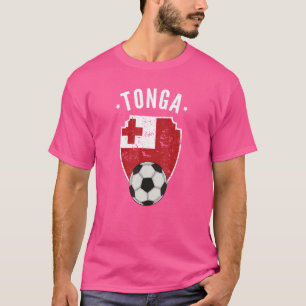 Camiseta Tonga Futebol Bandeira de Tonga Orgulho Tongan Rai
