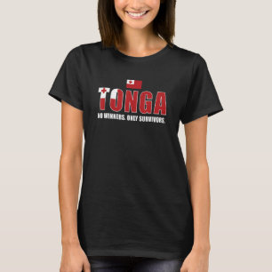 Camiseta Tonga Sem Vencedores Apenas Sobrevive Ao Rugby Ton