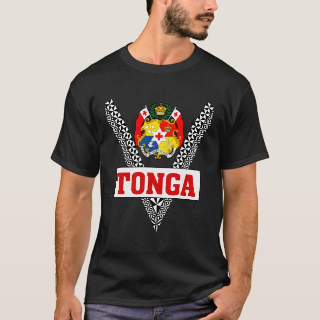 Camiseta Tonga Sila Tonga Tonga Tongan (Frente)