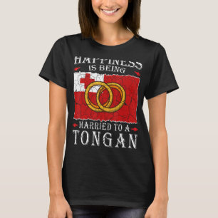 Camiseta Tongan Wedding Kingdom de Tonga Heritage Roots Fla