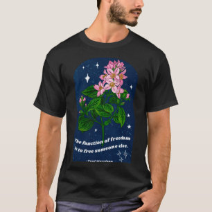 Camiseta Toni Morrison, Liberdade É Libertar