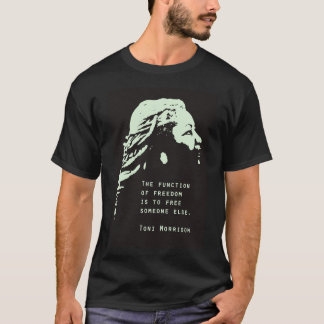 Camiseta Toni Morrison Quote Poster, Toni Morrison Poster,