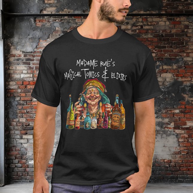 Camiseta Tônica Mágica e Elixires da Madame Rue (Criador carregado)