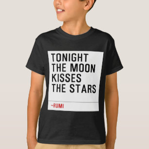 CAMISETA TONIGHT-THE-MOON-KISSES-THE-STARS
