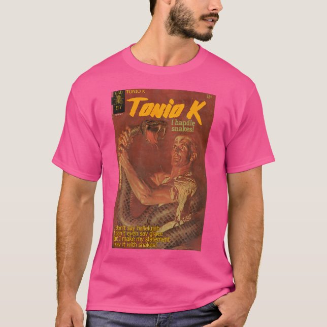 Camiseta Tonio K I Manipula Cobras (Frente)