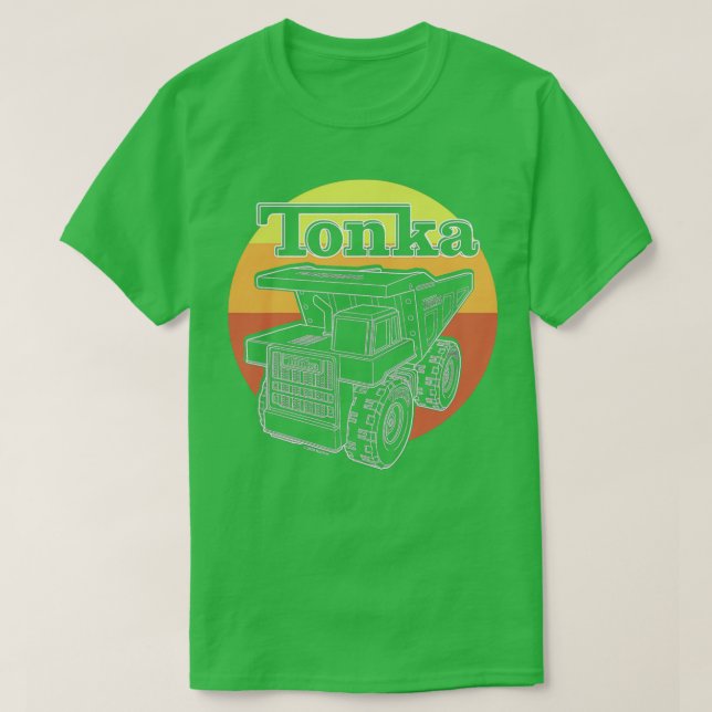 Camiseta Tonka Truck Sunset (Frente do Design)