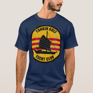 Camiseta Tonkin Golfo Yacht Club angustiado 